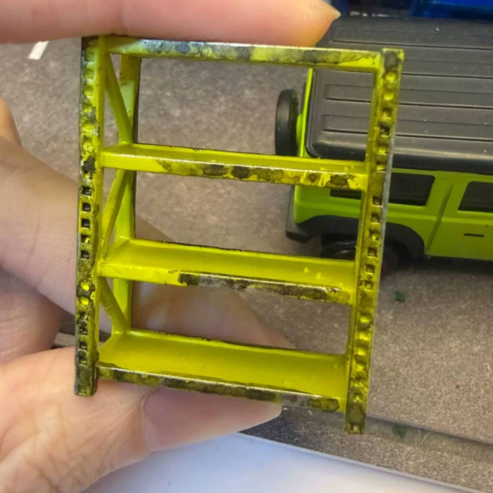 Auto Repair Shops - Scaffale per Garage in Scala 1/64,