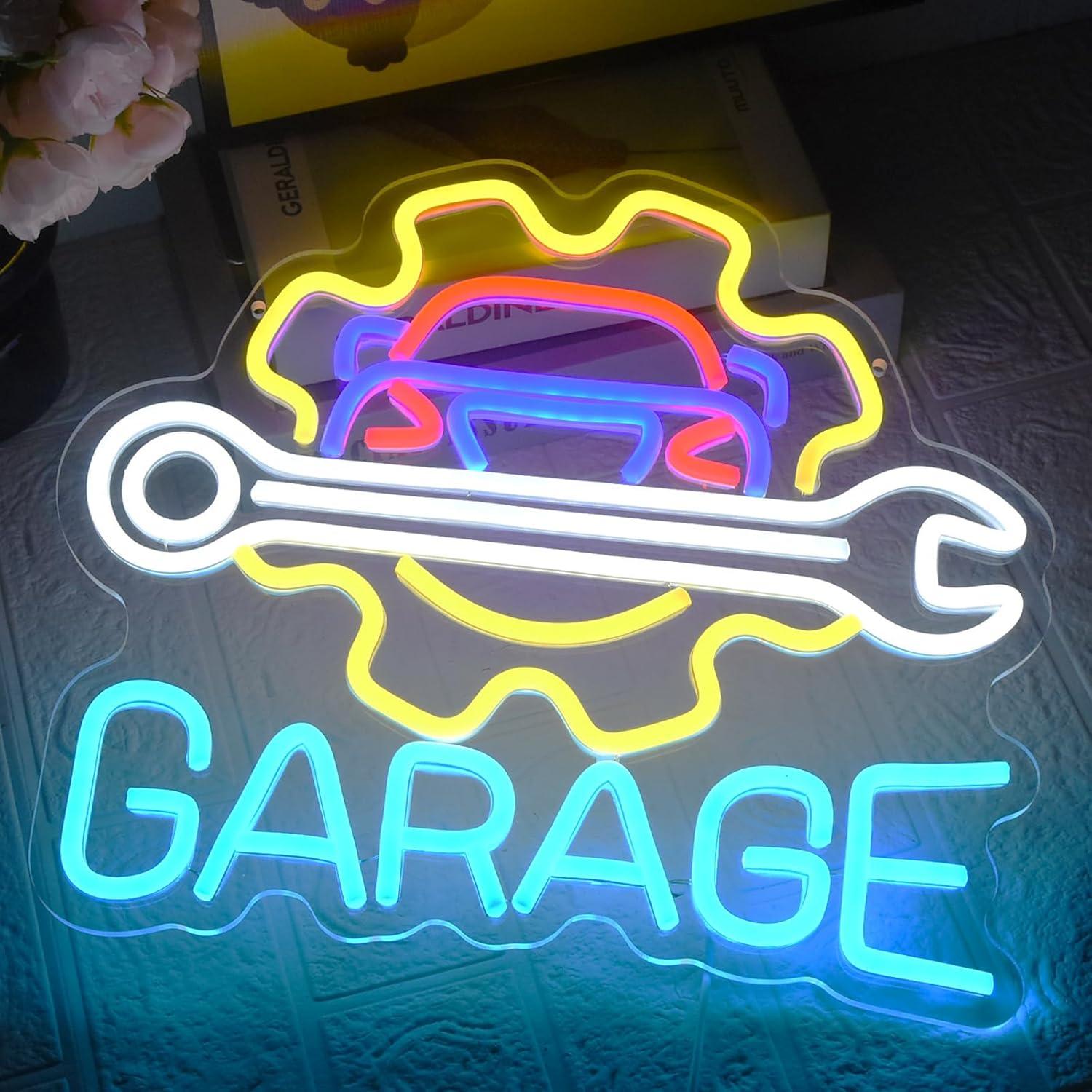 Insegna al Neon per Garage, Al - Auto Repair Shops recensione e prezzo