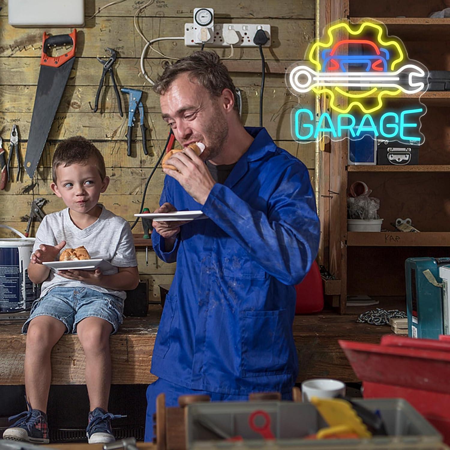 Insegna al Neon per Garage, Al - Auto Repair Shops recensione e prezzo